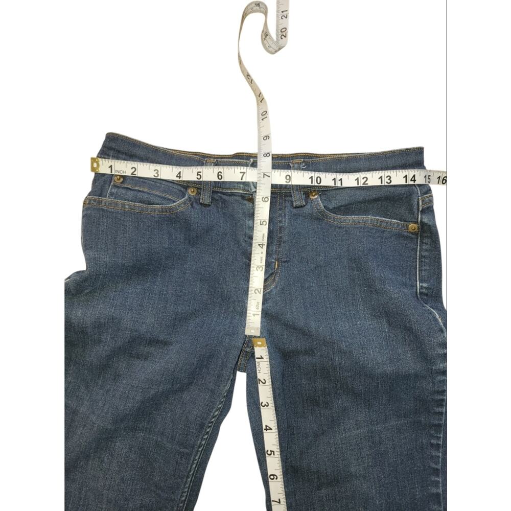 Duluth Daily Denim Dark Wash Blue Bootcut Jeans Size 6 - Picture 7 of 9